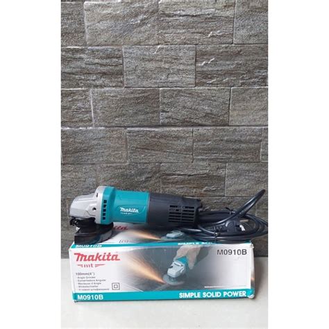 Jual MAKITA M0910B MESIN GERINDA TANGAN 4 INCH PENGGANTI MAKTEC MT91A