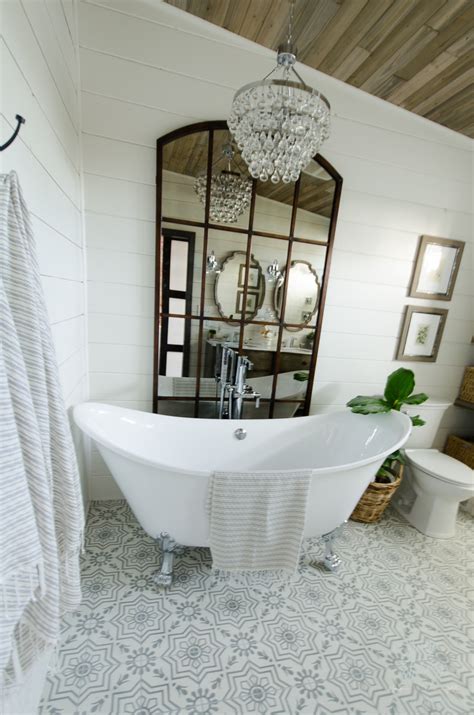 Glamour Farmhouse Master Bathroom Ideas Home Decoration Style