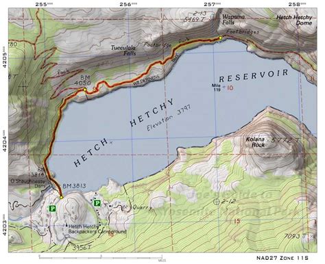 Hetch Hetchy To Wapama Falls Joes Guide To Yosemite National Park