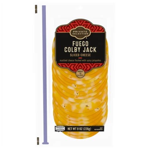 Private Selection® Fuego Colby Jack Sliced Cheese 8 Oz Smiths Food And Drug