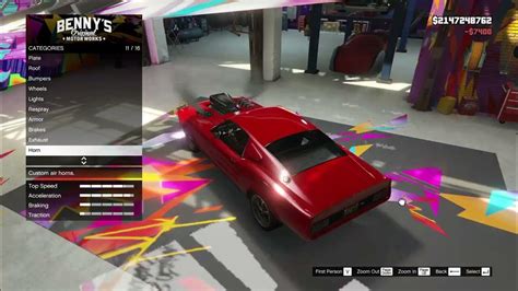 Gta V Bennys Car Custom Vapid Ellie 1967 Ford Mustangshelby Gt500