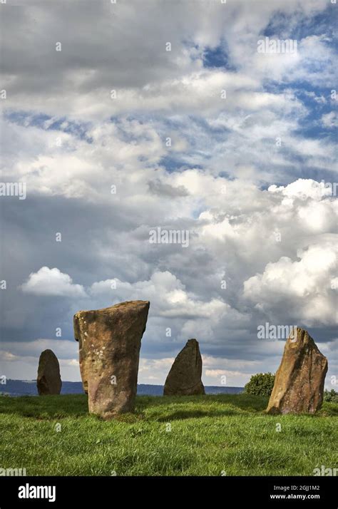 Nine Stones Close Stone Circle Hi Res Stock Photography And Images Alamy