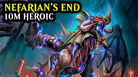 Nefarian S End 10man Heroic Survival Hunter Blackwing Descent YouTube