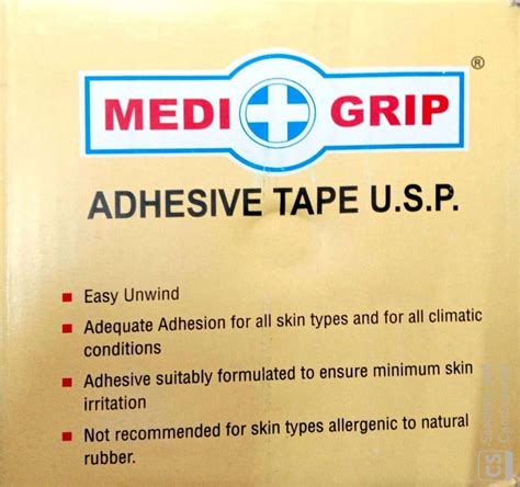 Color White Medi Grip Adhesive Tape At Rs Piece In Lucknow Id