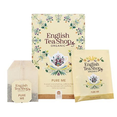 English Tea Shop Organic Pure Me 20 Tea Bags Holland And Barrett