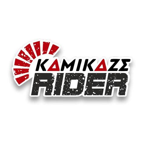 Kamikaze Rider Sticker HIM MOTO