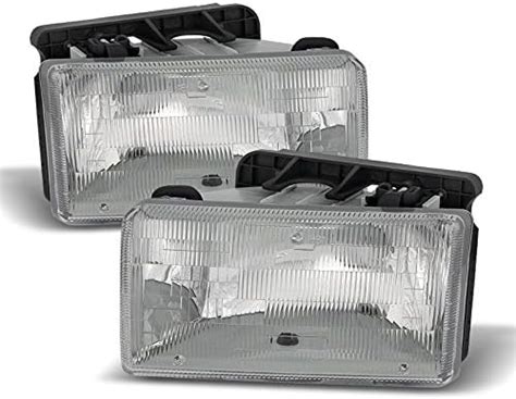 Acanii For 1991 1996 Dodge Dakota Replacement Headlights Headlamps 91 96 Driver