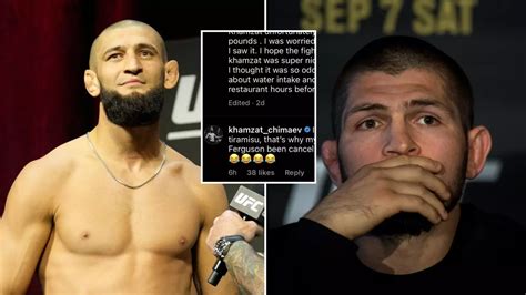 Khamzat Chimaev fires back at Khabib over criticism with savage dig on ...