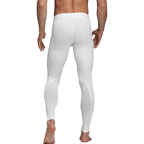 Adidas Mens Alphaskin Sport Long Compression Tights Academy