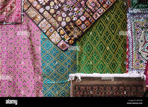 Pakistan Crafts Collection Of Pakistani Textile Craft Objects Stock