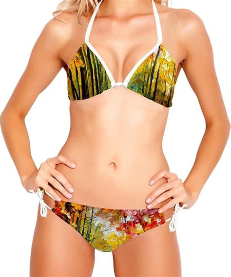 Wjjsxka Frauen Bikini Set Teilige Badeanz Ge Mit Blumenmuster