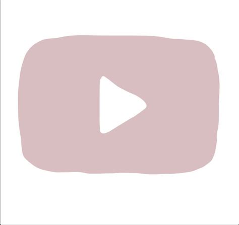 Pastel Pink Youtube Logo Aesthetic Pastel Pink Png Clipart App Brand