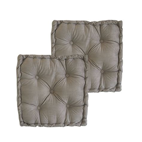 Kit Almofadas Turca X Cm Assento Futon Quadrado Suede Decorativo