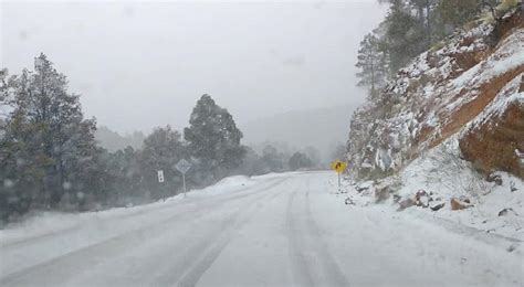 Entra Frente Frío 20 esperan aironazo y nieve en la Sierra