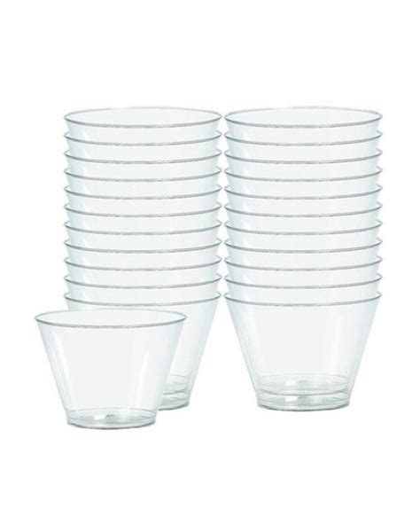 Plastic Glasses Drinkware Party Delights