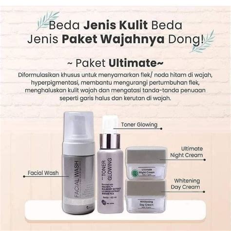 Jual Paket Wajah Whitening Acne Luminous Ultimate Shopee Indonesia