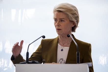 Ursula Von Der Leyen President European Editorial Stock Photo Stock