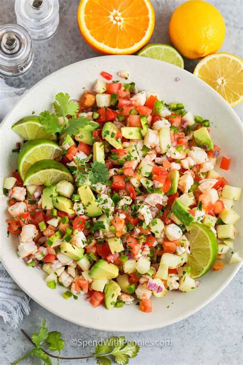 Easy Shrimp Ceviche Hahosa