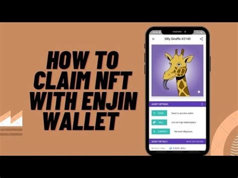 How To Claim Nft With Enjin Wallet Enjin Nft Airdrop Enj Youtube