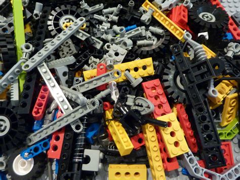 Lego Technic Teile Technik Lochbalken Pins Kreuzstangen Reifen Uvm