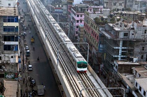 Bangladesh opens first metro line to ease Dhaka’s traffic ...