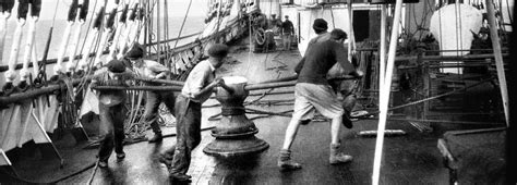 Sailors At Capstan Traditional Sea Shanties