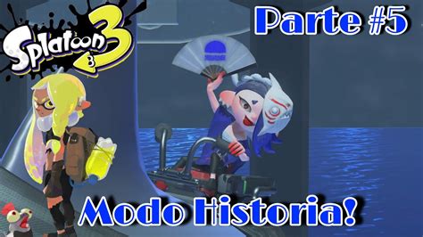 El Megalodon De Megan Ataca JEFE Splatoon 3 Modo Historia Parte 5