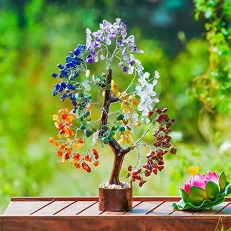 Chakra Crystal Tree For Positive Energy Calming Seven Chakra