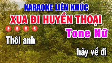 Liên Khúc Nửa Bài Karaoke Tone Nữ Nhạc Sống Rumba TH 3 Tuyển Chọn Bài