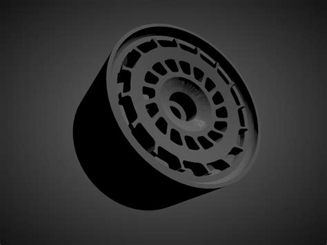 3D File ROTIFORM RIMS COLLECTION WITH BRAKES AND TIRES FOR HOT WHEELS 3D Printer Design To