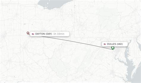 Direct Non Stop Flights From Dulles To Dayton Schedules