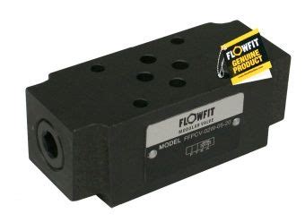 Flowfit Hydraulic Cetop Ng Modular Check Valve