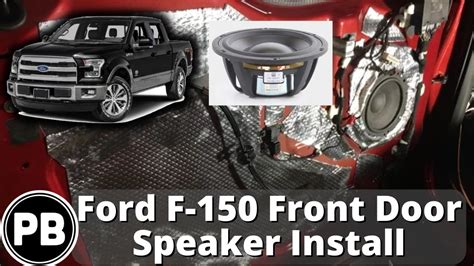 2015 2020 Ford F150 Front Door Speaker Install YouTube