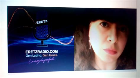 Maria Celsa Rodriguez Para Radio Eretz De Israel Youtube