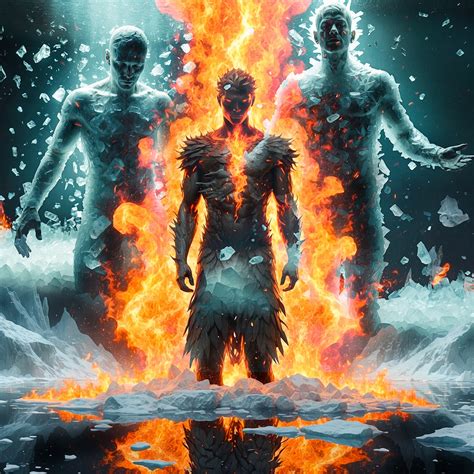 Dream Of Fire And Ice Digital Art By Andrew Kavanagh Behance