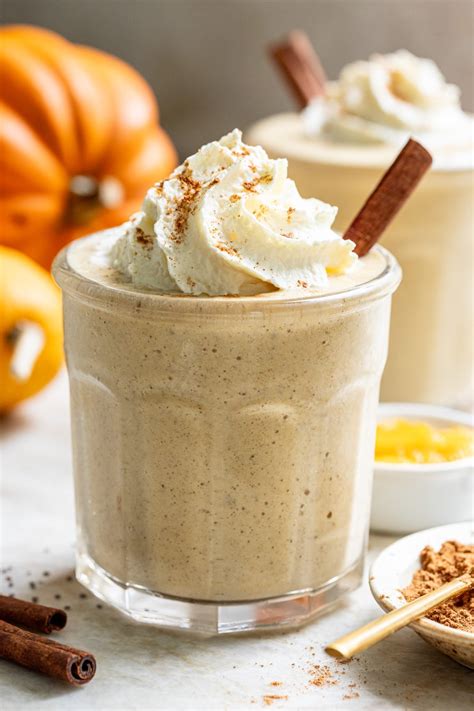 Minute Creamy Protein Pumpkin Smoothie The Natural Nurturer