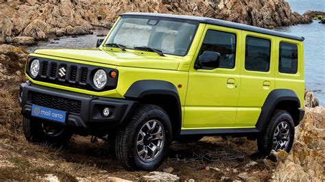 El Suzuki Jimny Con Motor Turbo Y Cinco Puertas