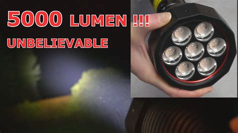 Ledlenser X R Flashlight Unboxing Review Try Out Youtube