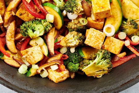 Simple Stir Fried Crispy Tofu And Vegetables Recipe — The Mom 100