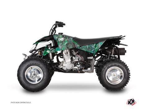 Polaris Outlaw Atv Camo Graphic Kit Green Kutvek Kit Graphik