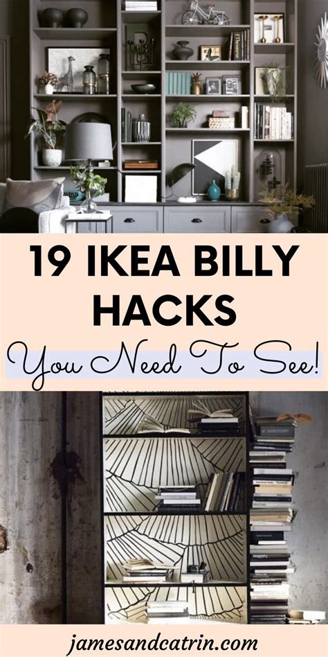 Ikea Billy Bookcase Hacks That Are Bold And Beautiful Artofit