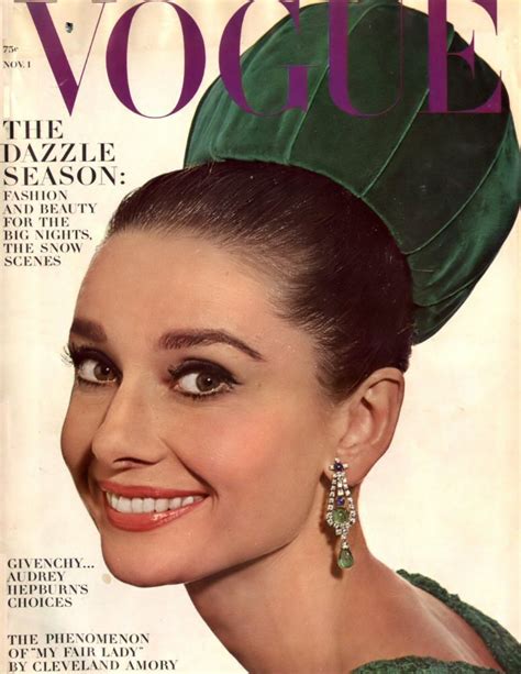 November Audrey Hepburn Vogue Photo 1359674 Fanpop