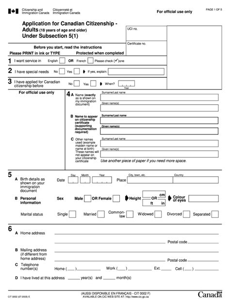 Citizenship Application Login Fill Out And Sign Online Dochub