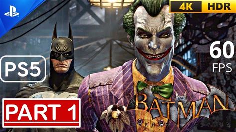 Batman Arkham Asylum Remastered Ps Gameplay Walkthrough Fps K