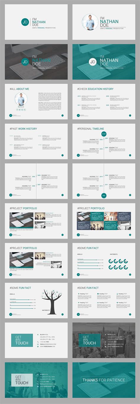 Bewerbung Powerpoint Vorlage Kostenlos Brent Martin Schule