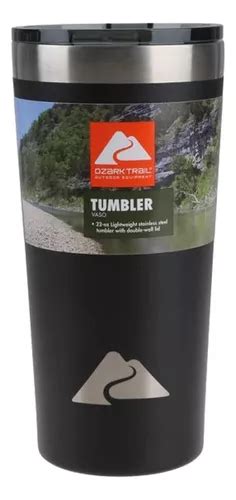 Ozark Trail Modelo Negro Vaso Acero Inoxidable De 22 Oz Envío gratis