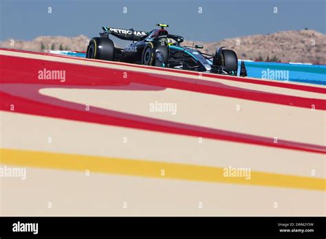 Sakhir Bahrain Nd Feb Hamilton Lewis Gbr Mercedes Amg