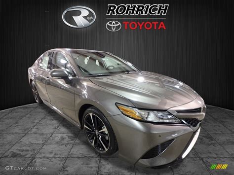 2018 Predawn Gray Mica Toyota Camry Xse V6 123422513