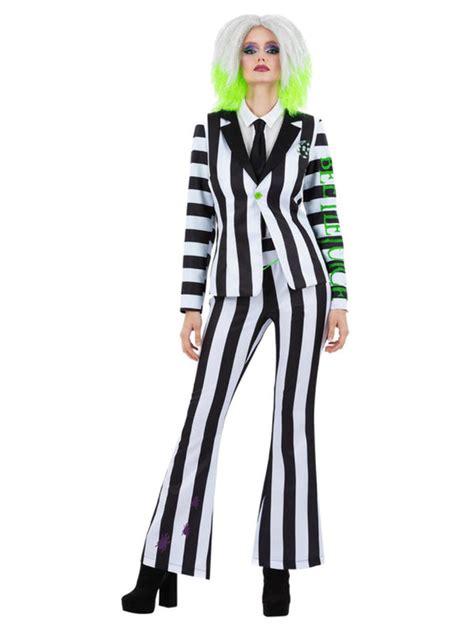 Beetlejuice Womens Costume Fever Collection