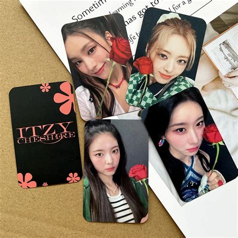 5pcs Set Kpop ITZY Lomo Cards CHESHIRE Super Arena Album Cards